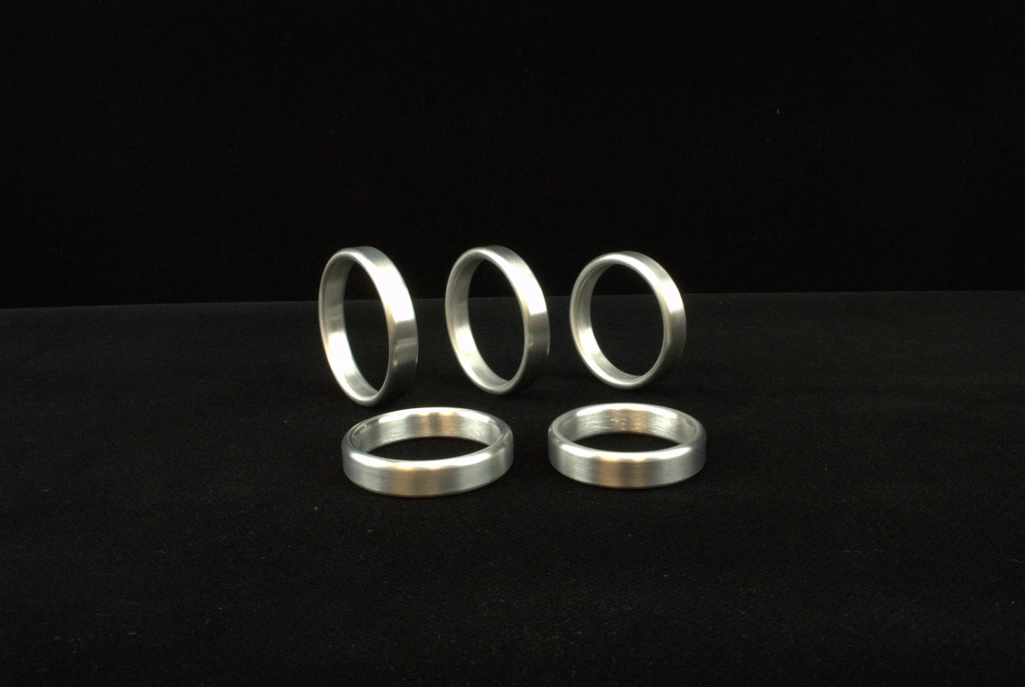 Narrow & Wide Cockring in Aluminum