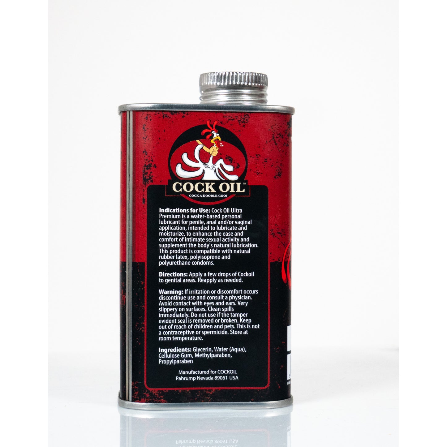 Cock Oil Water Based Lubricant 9oz