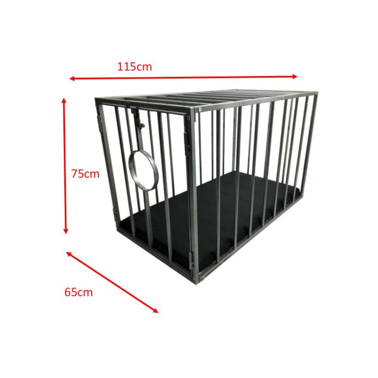 Steel Puppy Cage with Bottom Pad
