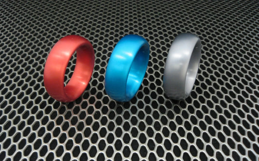 Donut Style Cockring in Anodized Aluminum