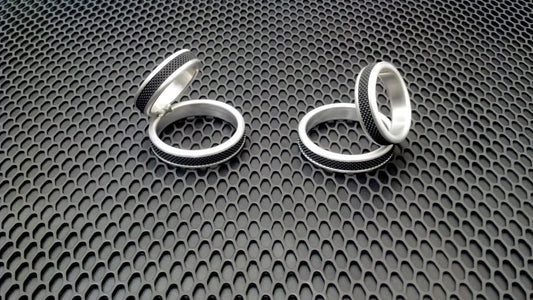 GRIPZ Style 60 Degree Double Rings in Aluminum