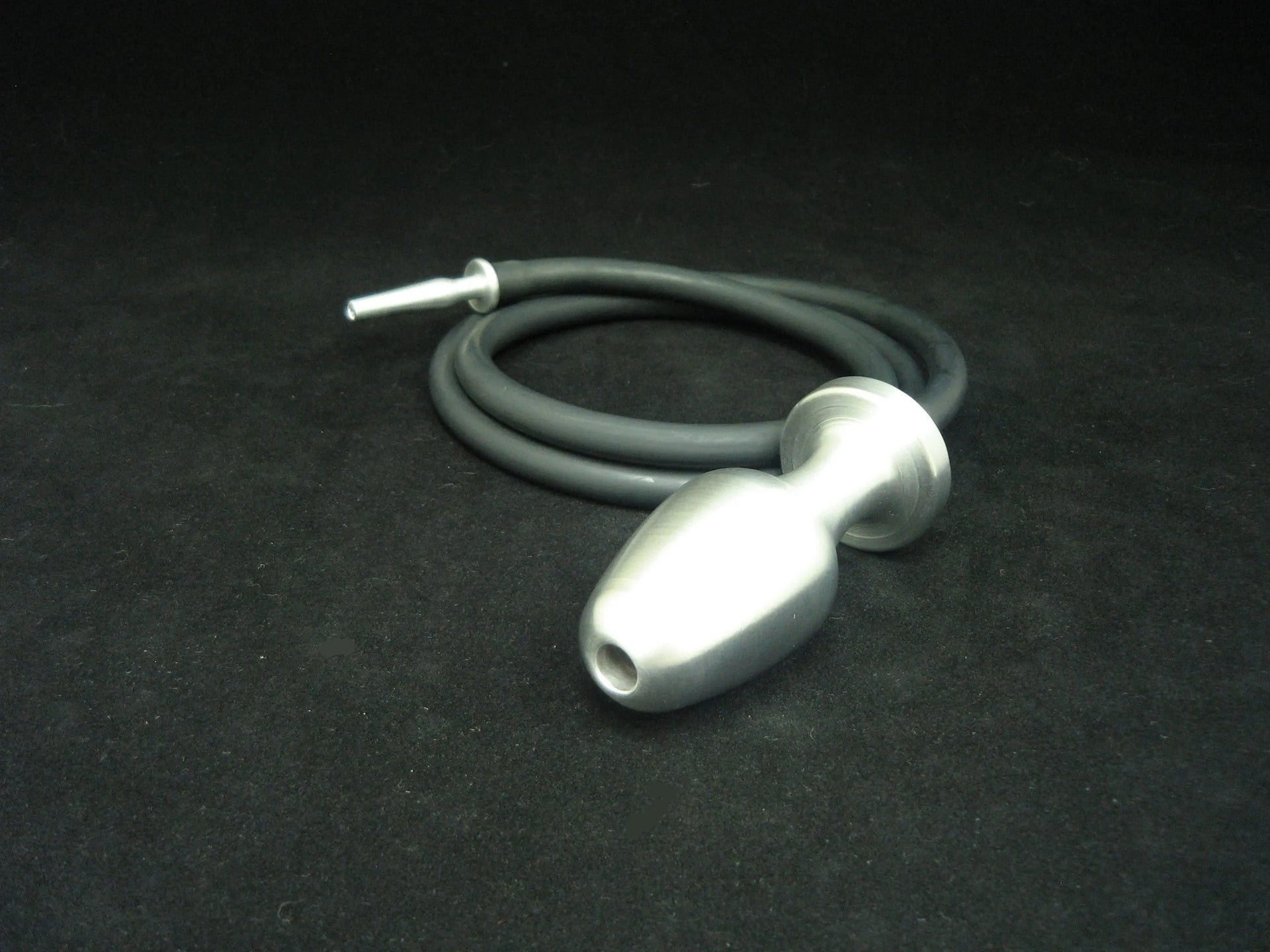 Fire Hose Penis Plug with Anal Plug Ballistic Metal Fire Hose Penis Plug with Anal Plug Ballistic Metal