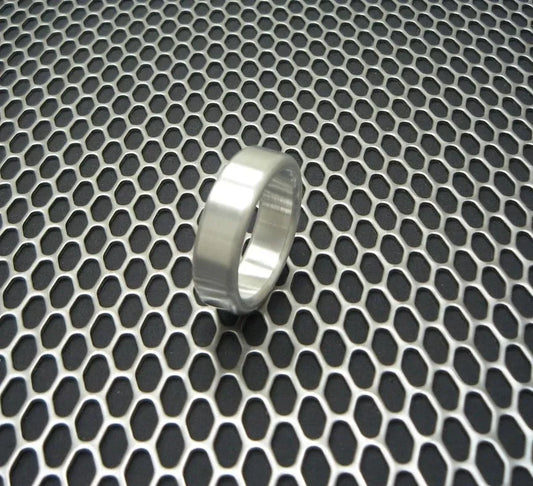 Narrow & Wide Glans Ring in Aluminum