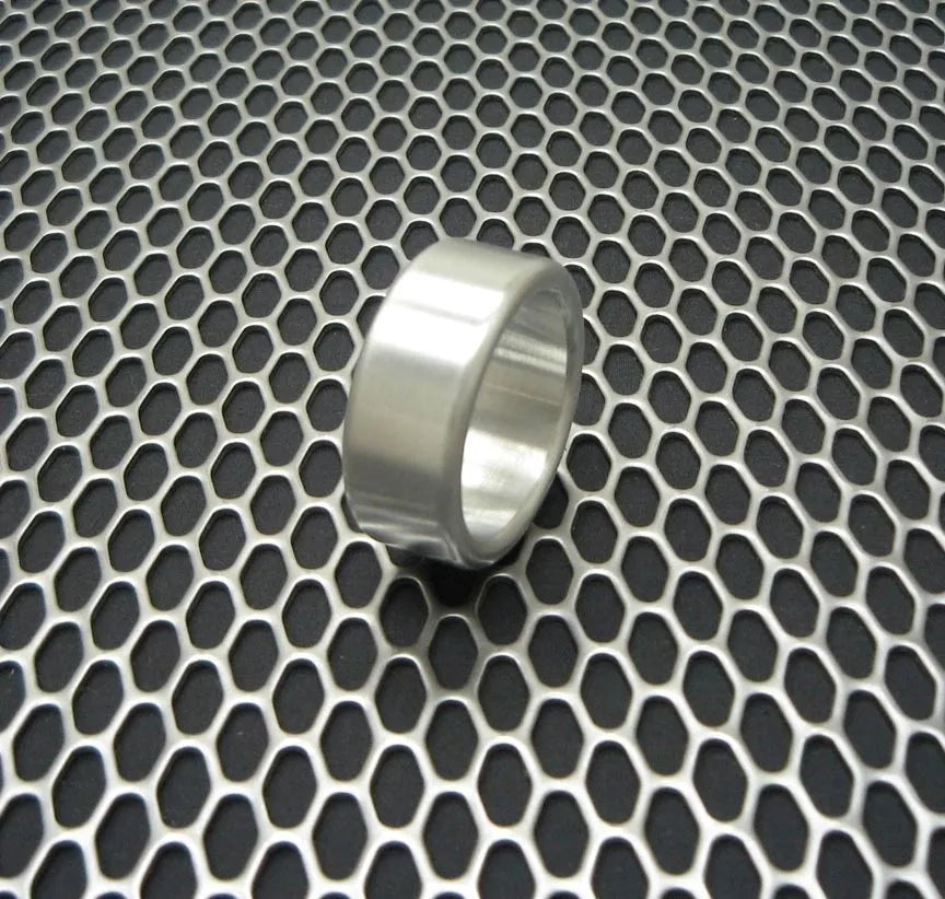Narrow & Wide Glans Ring in Aluminum