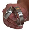 60 Degree Rings Stainless Steel Cockring
