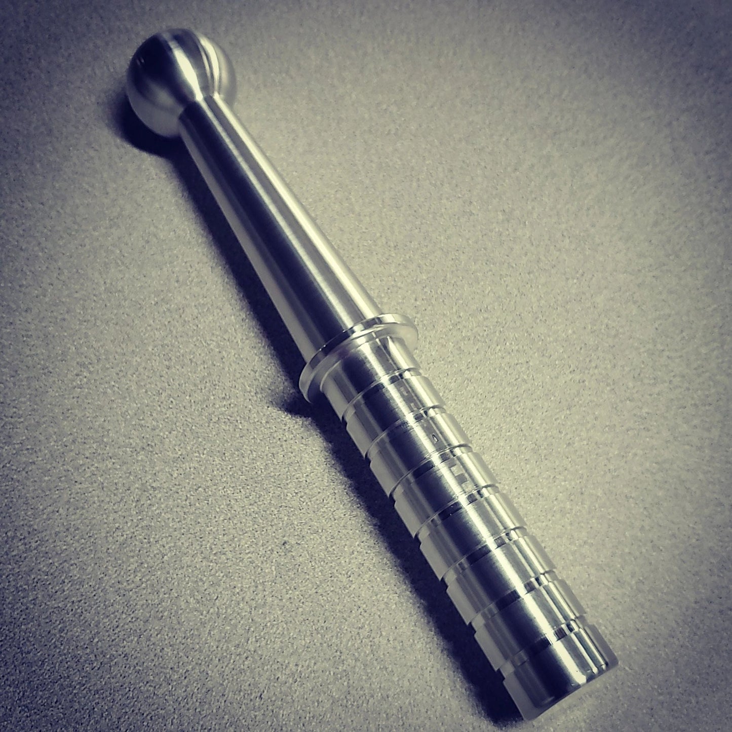 Ball Tip Anal Rod Dildo Stick in Aluminum