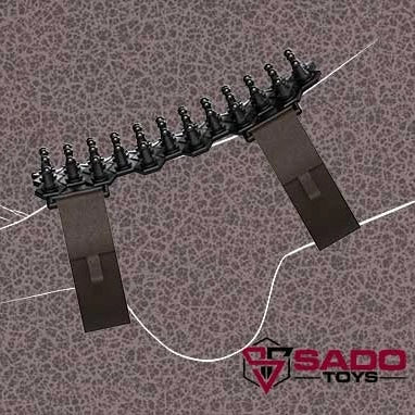 Ball Busting Exalt Foot Strap with Spikes from Sado Toys