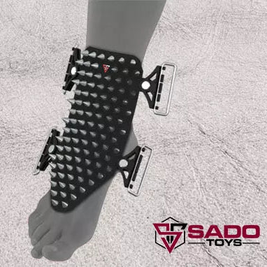Ball Busting Exalt V2 Foot Strap with Spikes from Sado Toys