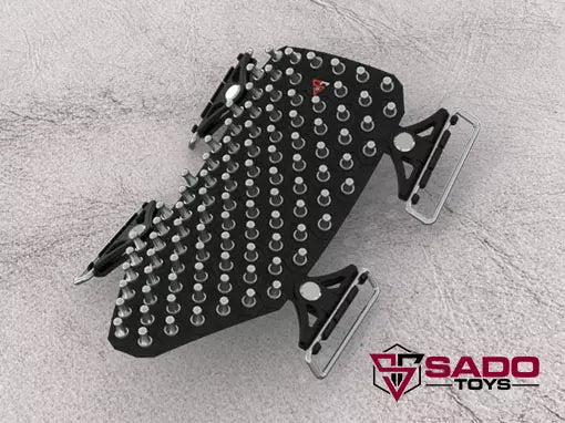 Ball Busting Exalt V2 Foot Strap with Spikes from Sado Toys