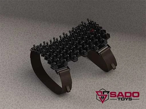 Ball Busting Exalt Foot Strap with Spikes from Sado Toys