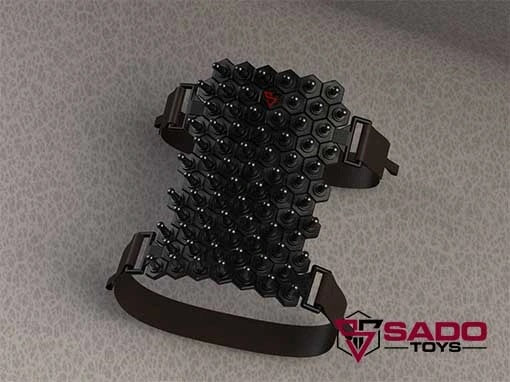 Ball Busting Exalt Foot Strap with Spikes from Sado Toys