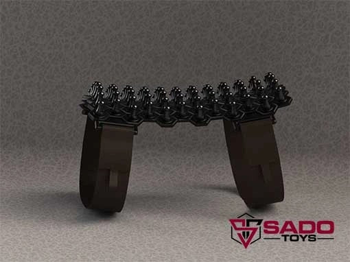 Ball Busting Exalt Foot Strap with Spikes from Sado Toys