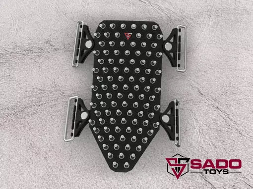 Ball Busting Exalt V2 Foot Strap with Spikes from Sado Toys