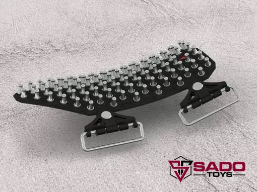 Ball Busting Exalt V2 Foot Strap with Spikes from Sado Toys