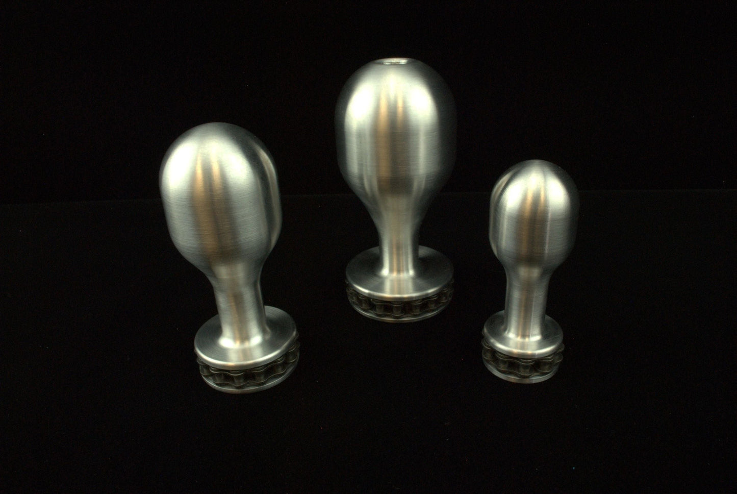 Biker Chain Style Anal Plug in Aluminum – Ballistic Metal