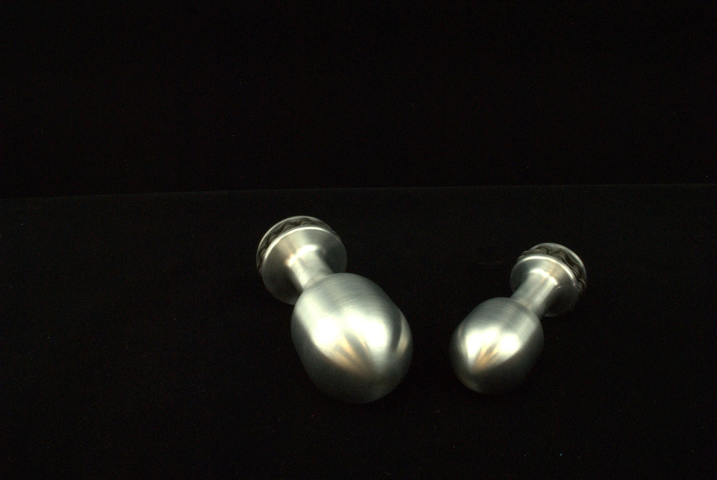 Biker Chain Style Anal Plug in Aluminum