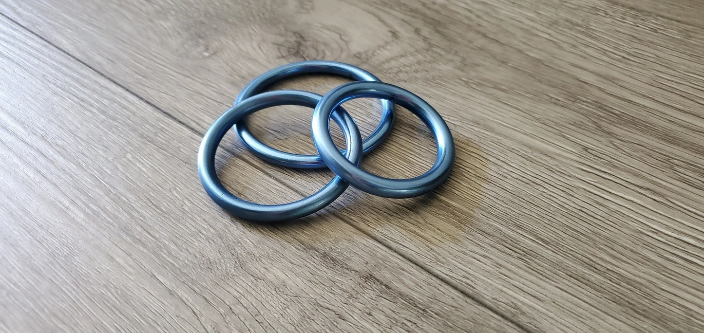 Round Style Cockring in Anodized Aluminum