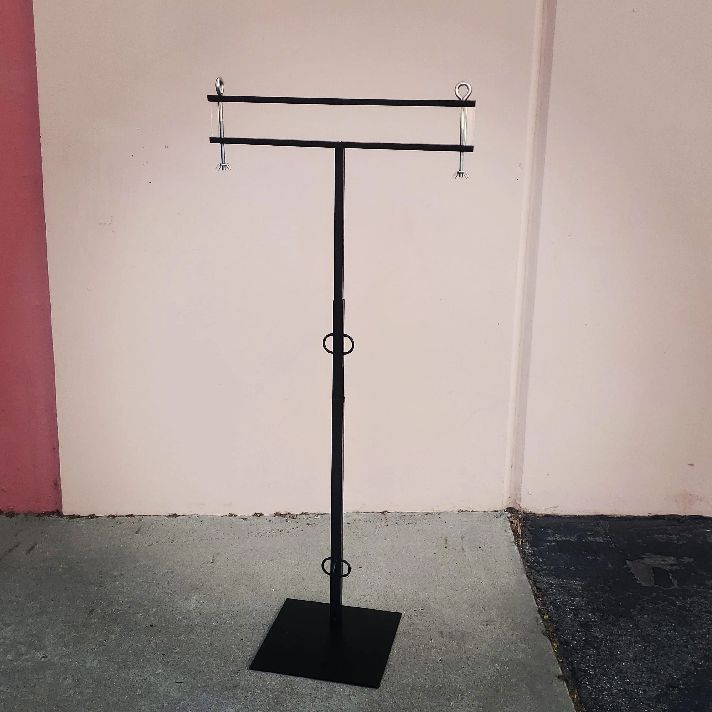 Breast Clamp Vice Bondage Pillory Stand – Ballistic Metal