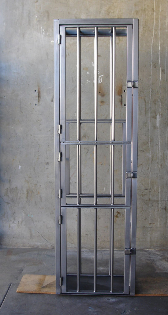 Powder Coated Jail Cell Upright Steel Bondage Slave Cage