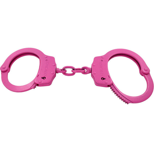 Pink Sissy 100% Authentic Stainless Steel SS Police Handcuffs (Copy)