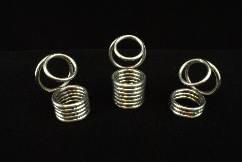 Cobra Cock Cage Cockring Ball Stretcher in Stainless Steel