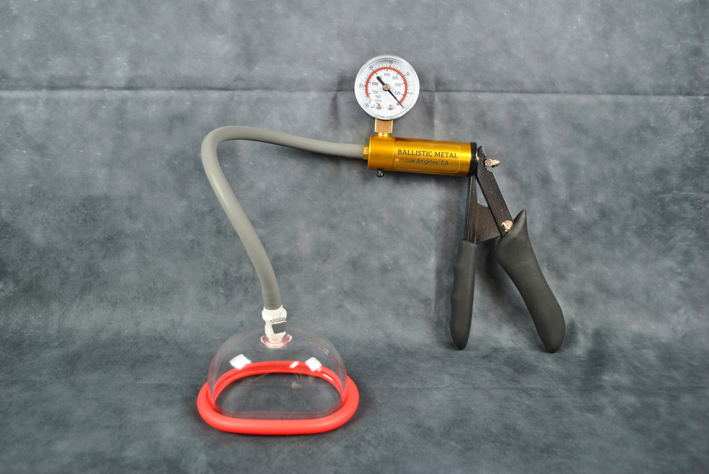 Pussy Vagina Pumping Kit - Incl Vacuum Pump Handle & Cylinder