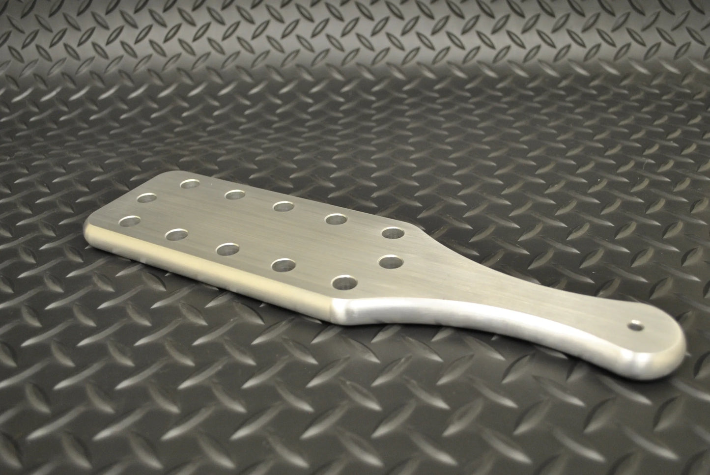 El Jefe Spanking Paddle in Aluminum
