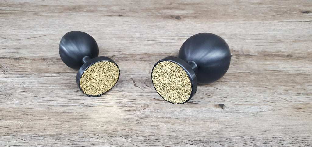 Gold Digger Special Edition Glitter Bum Butt Plug / Pussy Plug