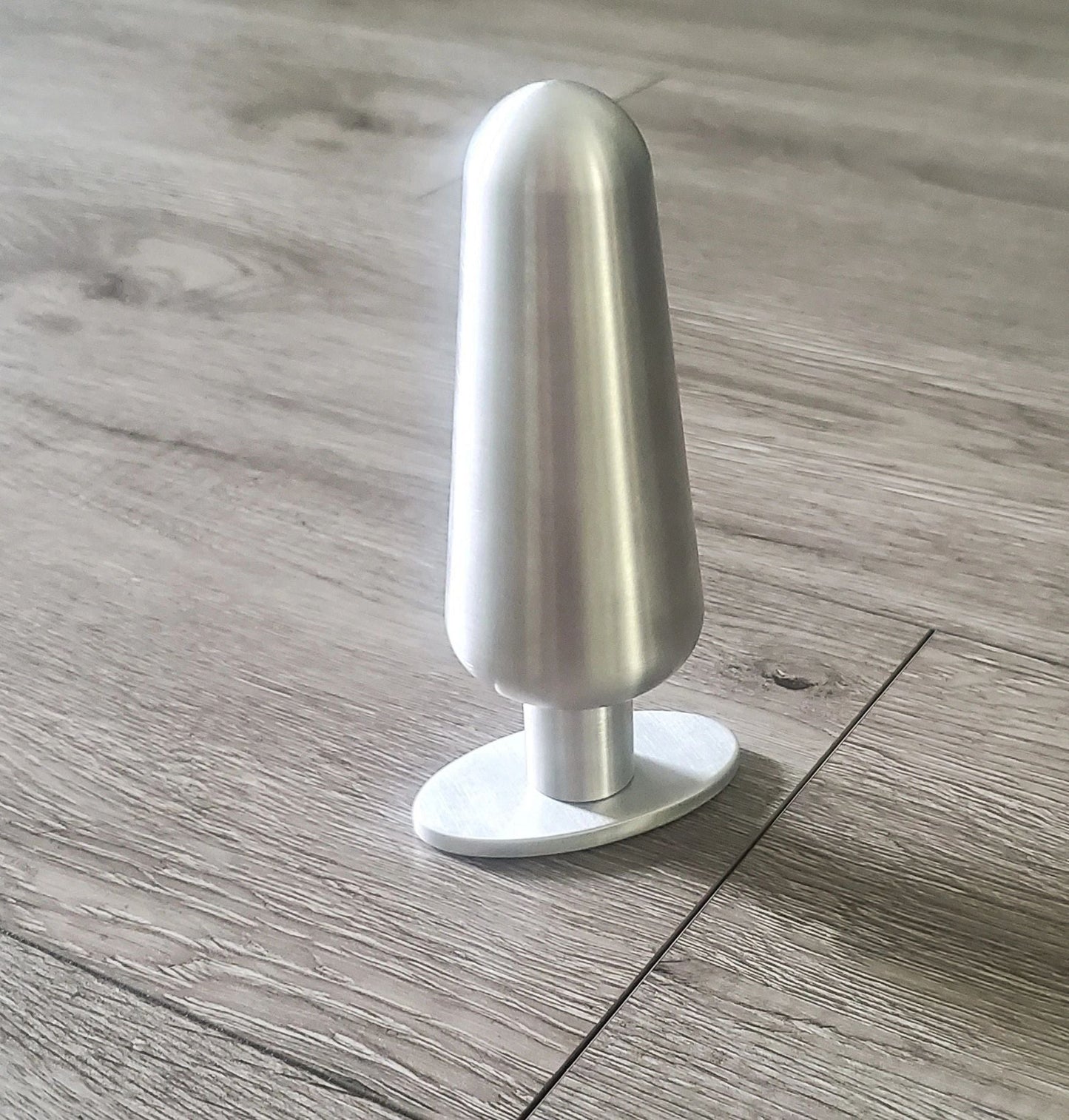 Grand Butt Plug Tapered Shape in Aluminum