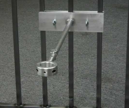 Ball Stretcher CBT Attachment for Stand Up Jail Cell Cage & Puppy Cage