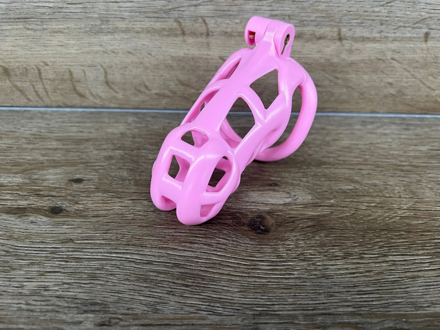 The Pink Sissy Chastity Cock Cage - CBT Cuckold CBT Cock Ball BDSM Chastity Cage Belt 3D Printed