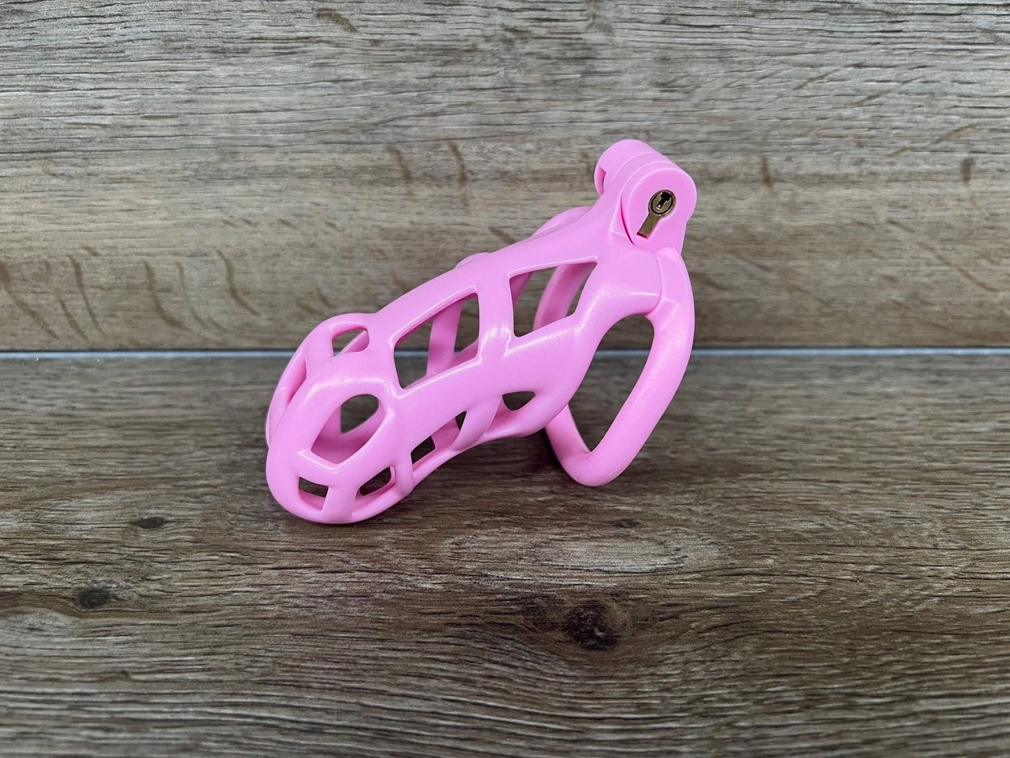 The Pink Sissy Chastity Cock Cage - CBT Cuckold CBT Cock Ball BDSM Chastity Cage Belt 3D Printed