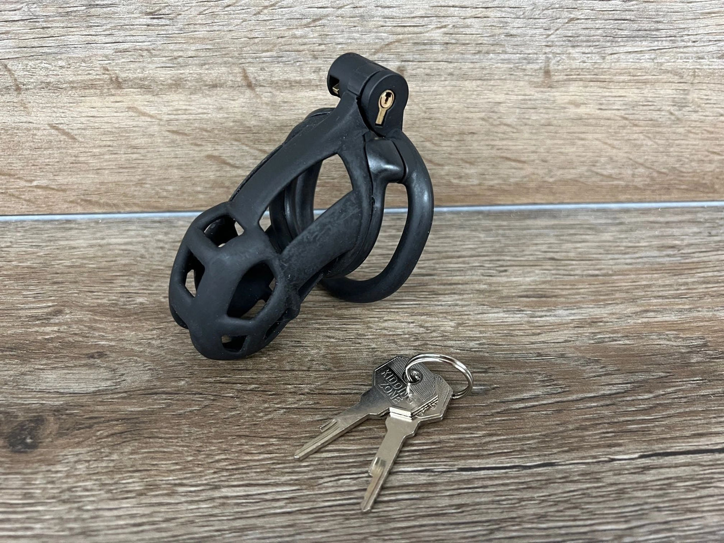 The Black Stealth Chastity Cock Cage - CBT Cuckold CBT Cock Ball BDSM Chastity Cage Belt 3D Printed