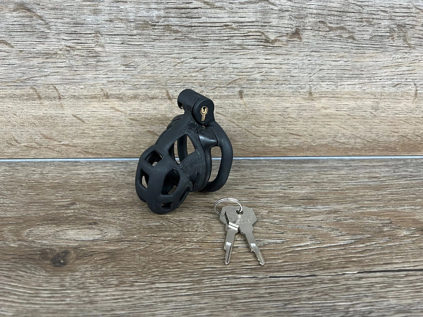 The Black Stealth Chastity Cock Cage - CBT Cuckold CBT Cock Ball BDSM Chastity Cage Belt 3D Printed