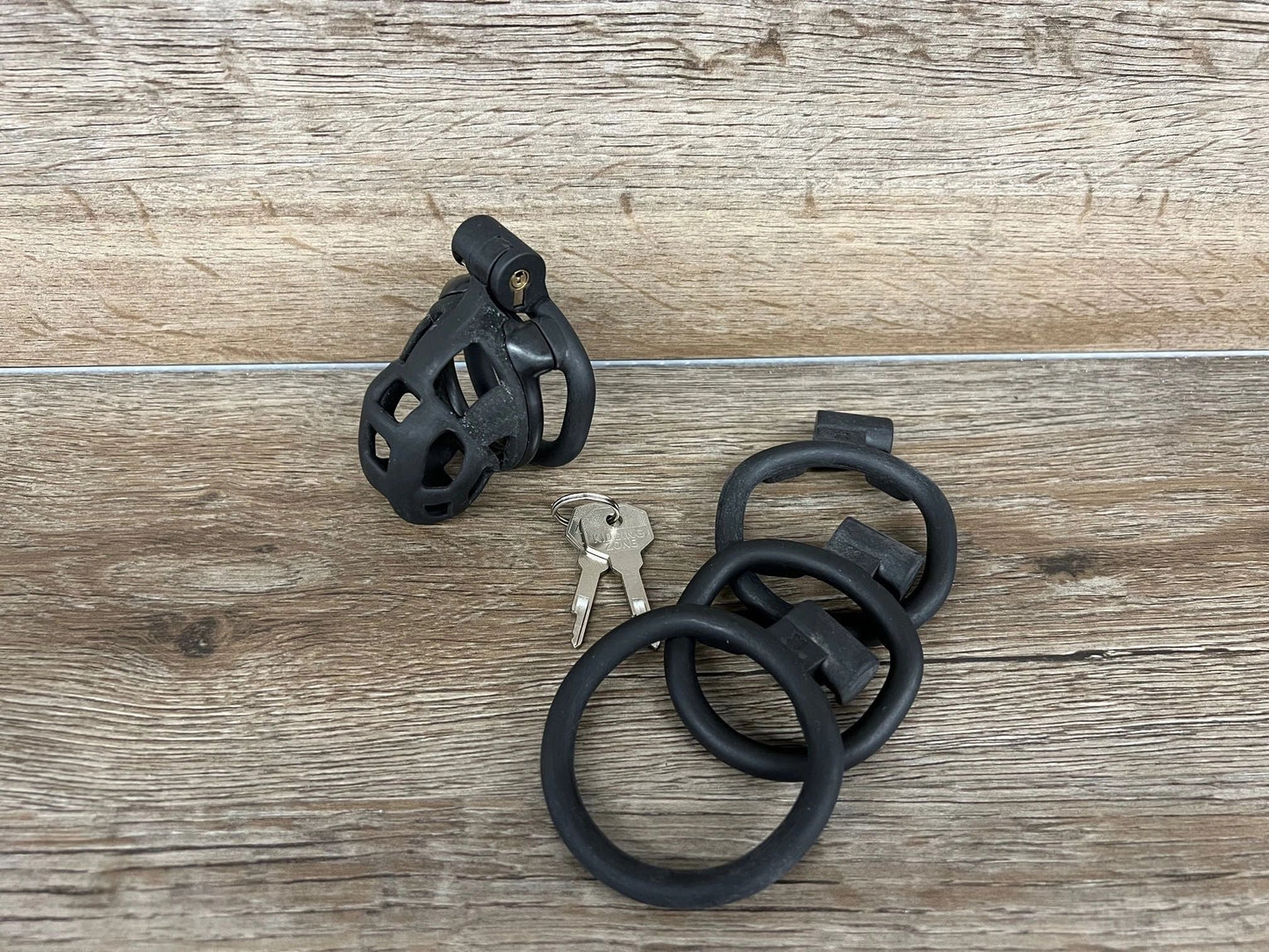 The Black Stealth Chastity Cock Cage - CBT Cuckold CBT Cock Ball BDSM Chastity Cage Belt 3D Printed