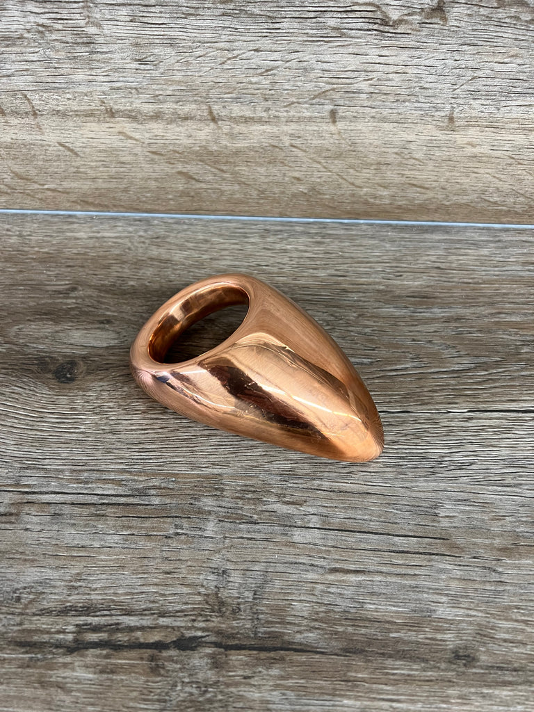 Teardrop Style Cockring in Copper