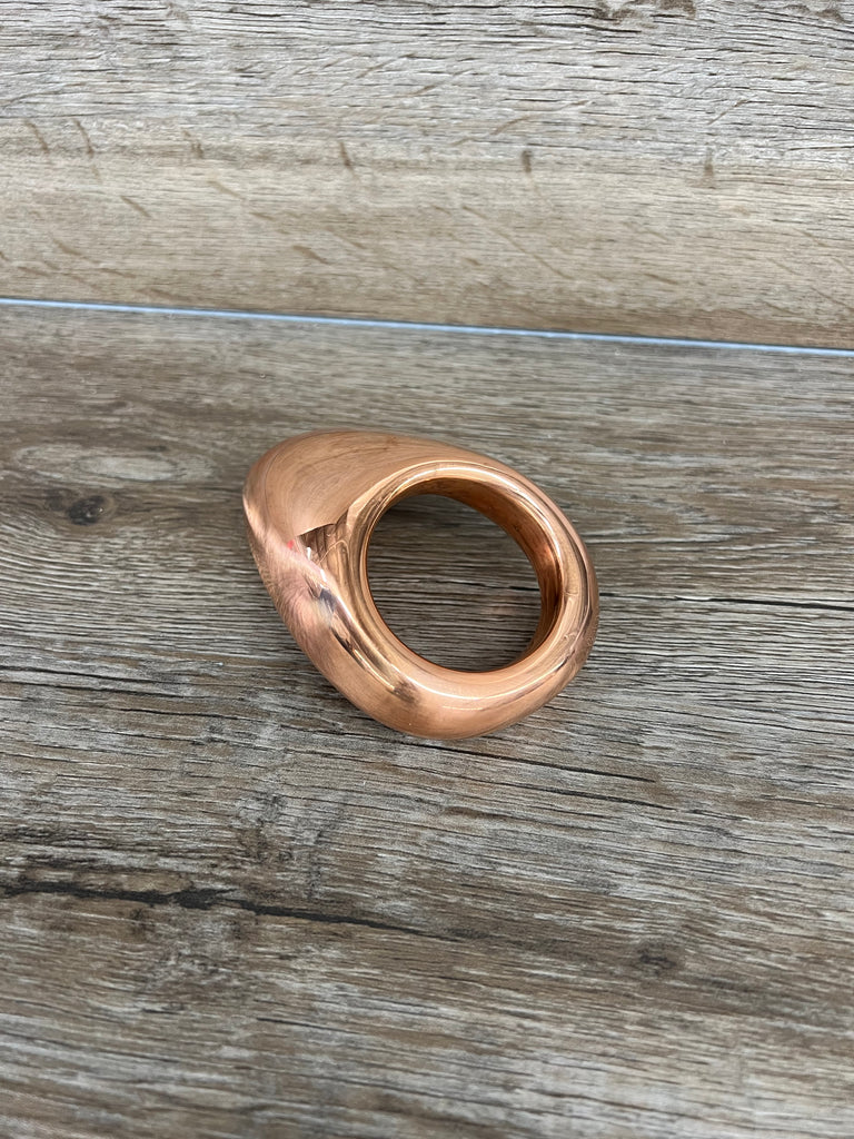 Teardrop Style Cockring in Copper