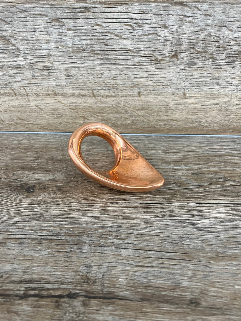 Teardrop Style Cockring in Copper