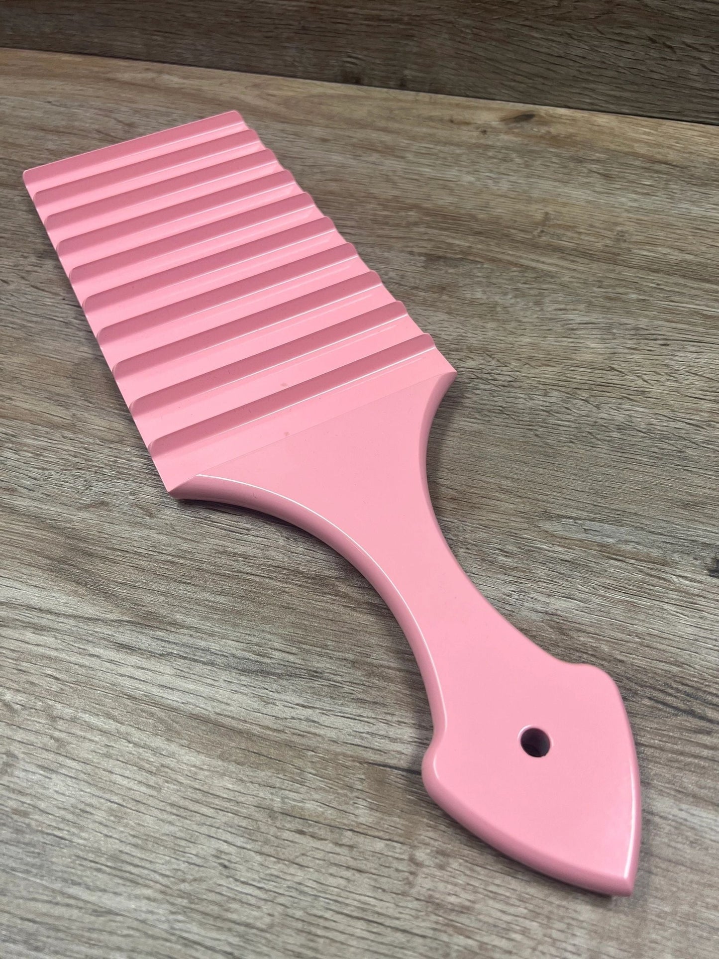 Devil's Accomplice Spanking Paddle in Pink Alumimum