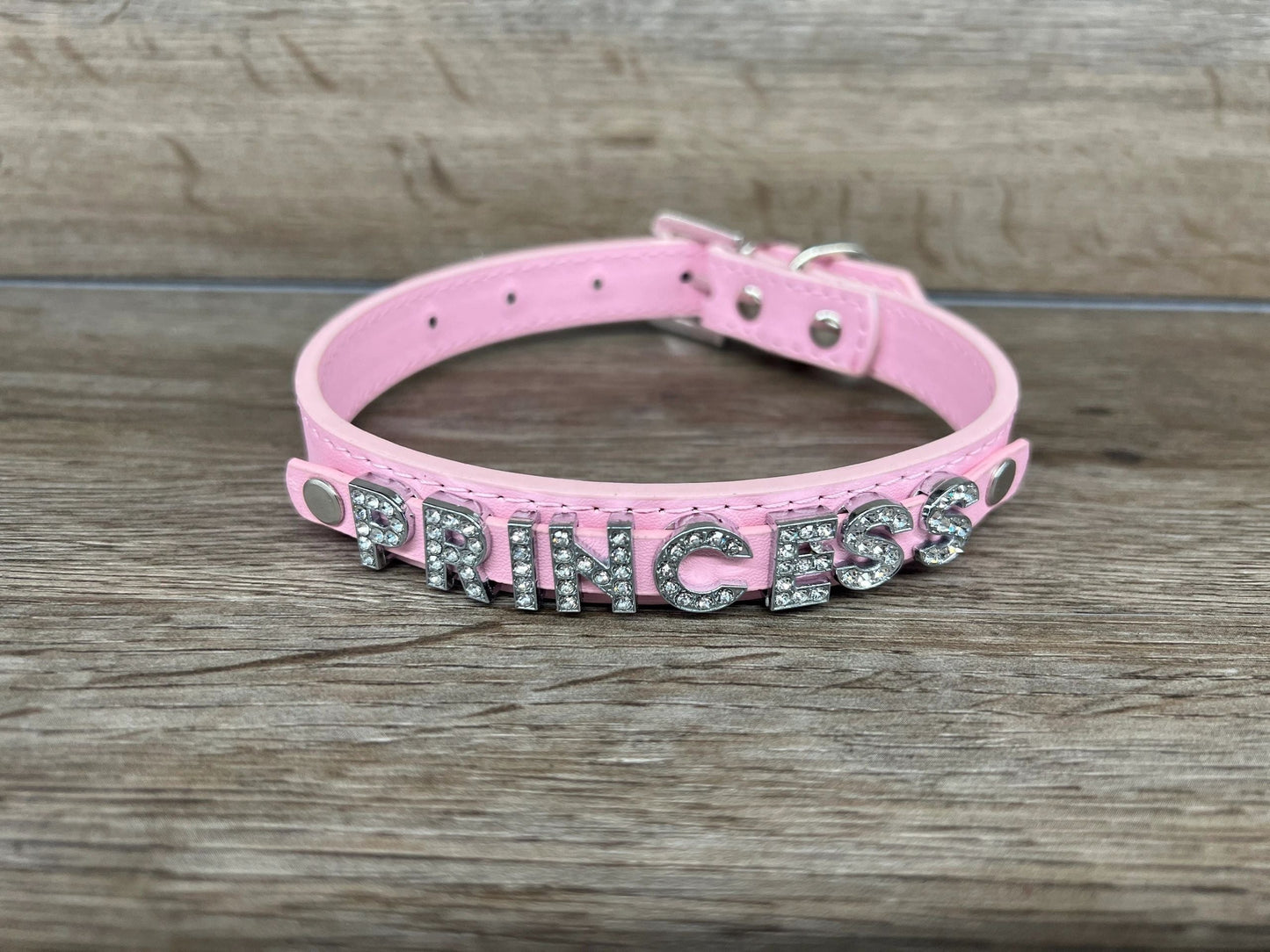 Custom Personalized Vegan Leather BDSM Bondage Slave Collar Slave BDSM