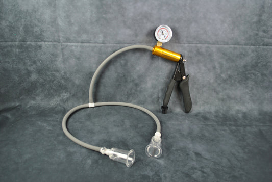 Nipple Pump Sucker Starter Kit with Pumping Handle (8 cylinders incl)