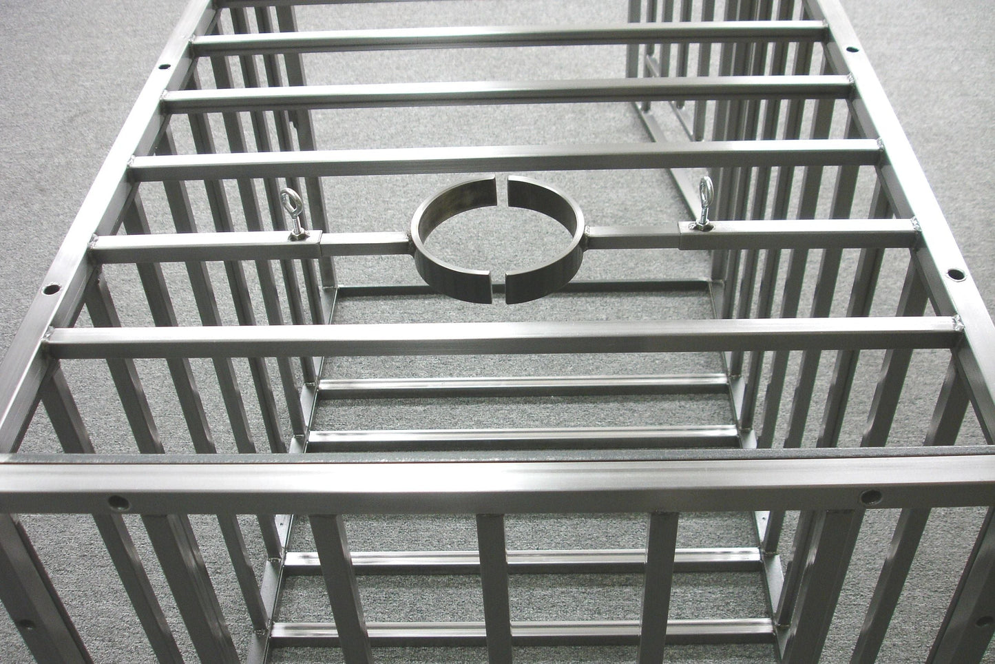 Puppy Slave Cage Steel Bondage Enclosure
