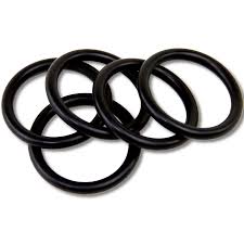 Round Black Cockring & Glans Ring in Rubber (Multi Use, Great for Sizing)