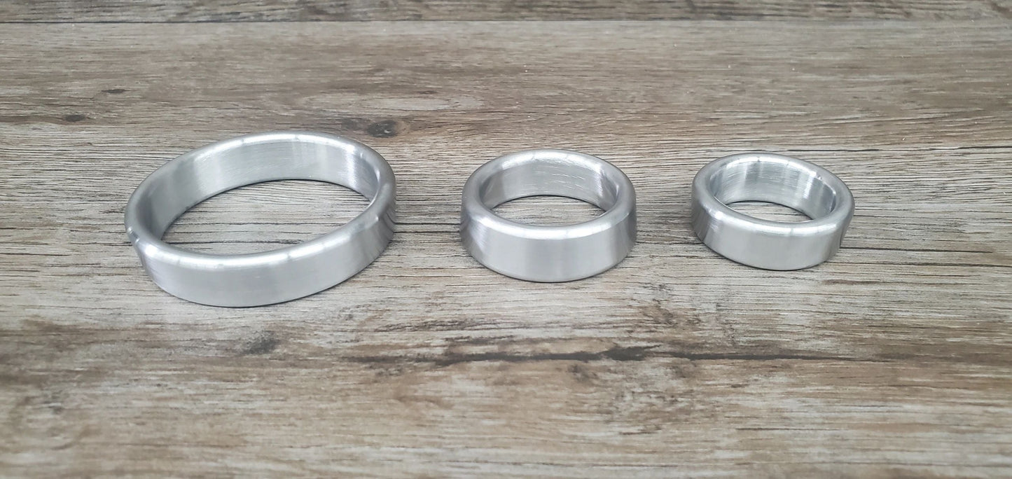Tapered Style Cockring in Stainless Steel