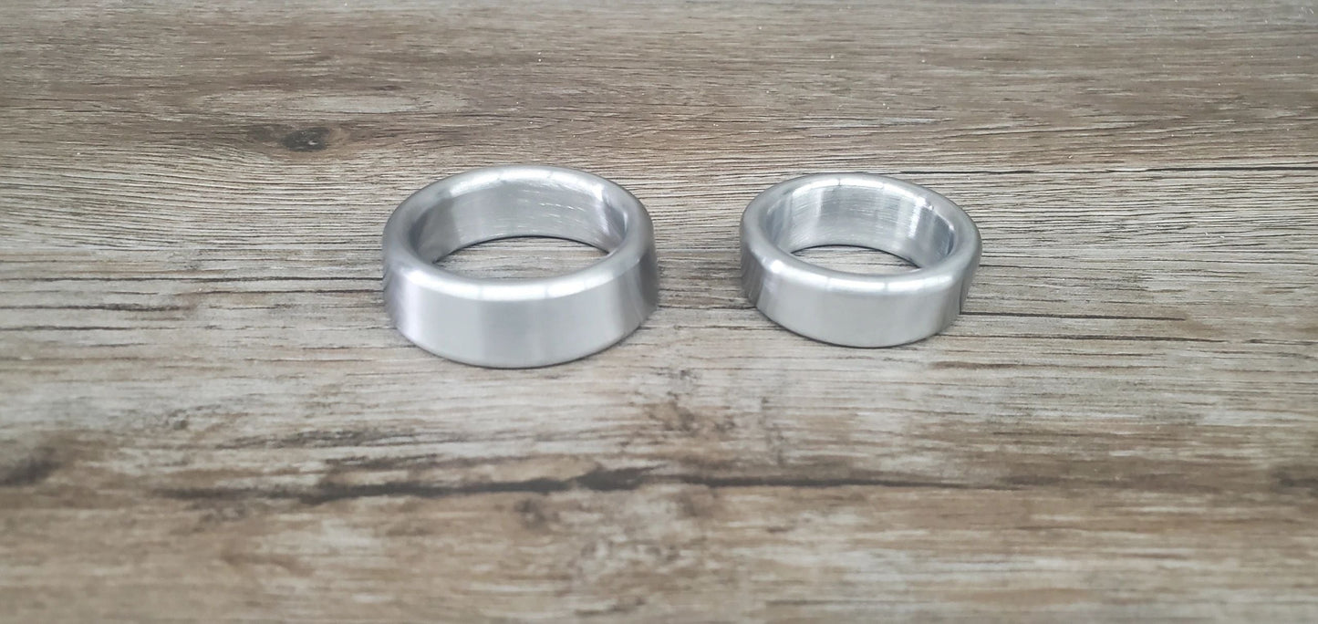 Tapered Style Cockring in Stainless Steel