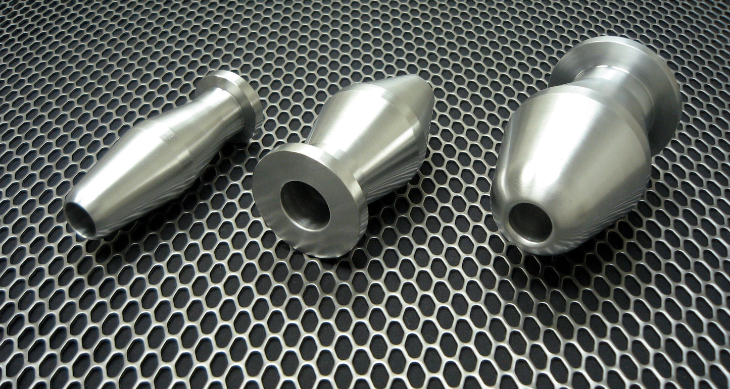 Thru-Hole Butt Plug in Aluminum