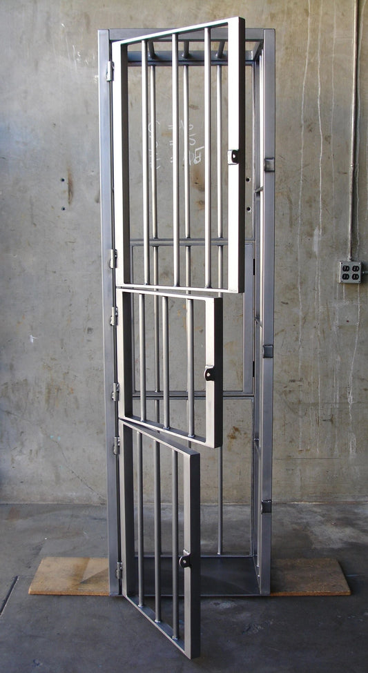 Jail Cell Upright Steel Bondage Slave Cage