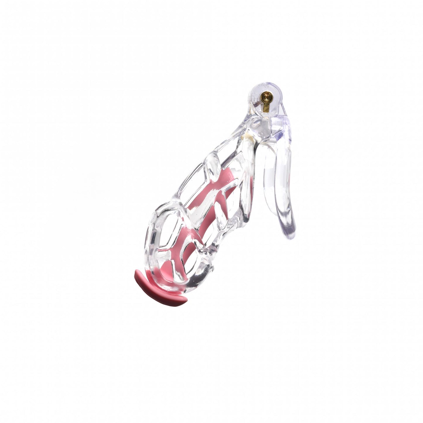 The Guardian (Clear) Chastity Cage by CellMate