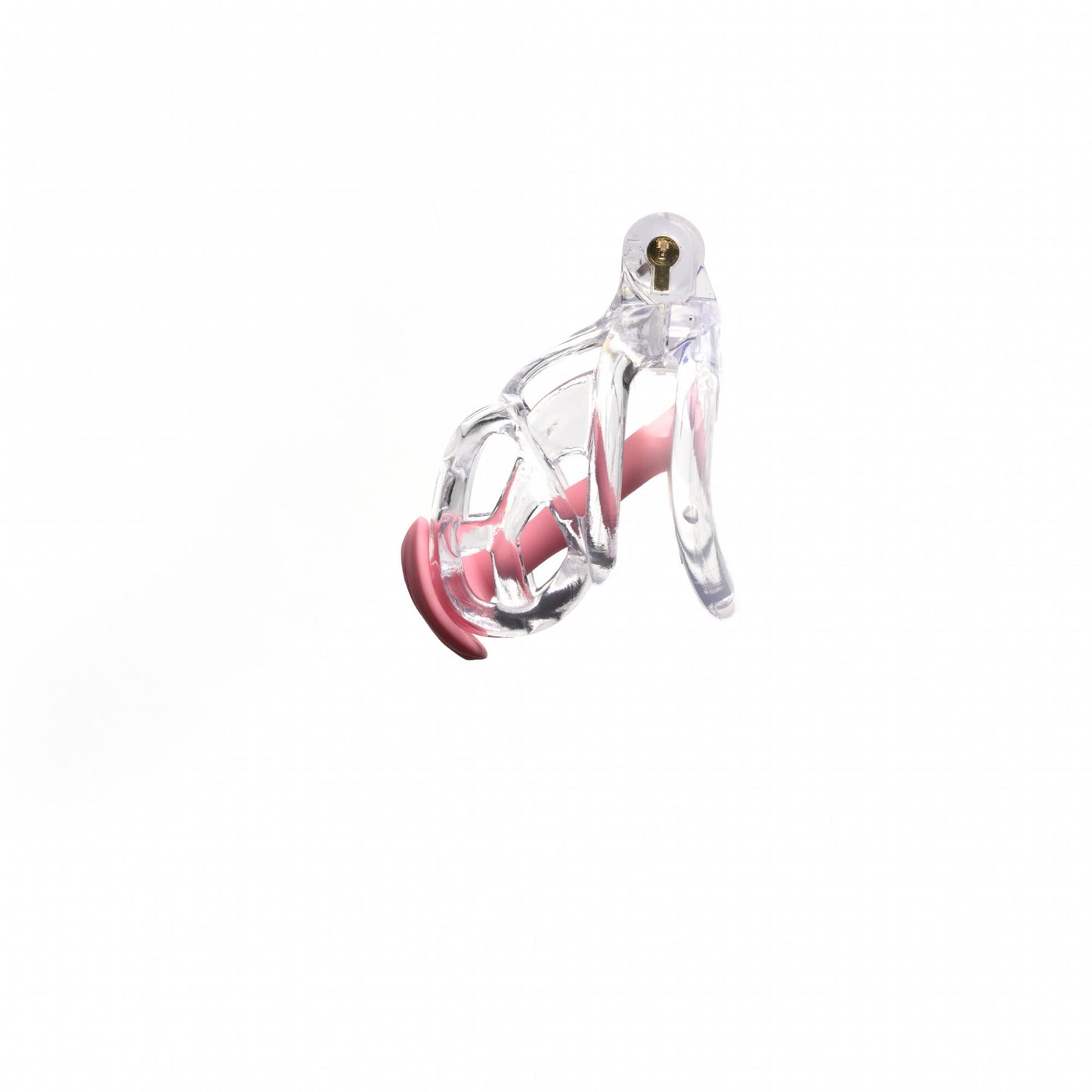 The Guardian (Clear) Chastity Cage by CellMate