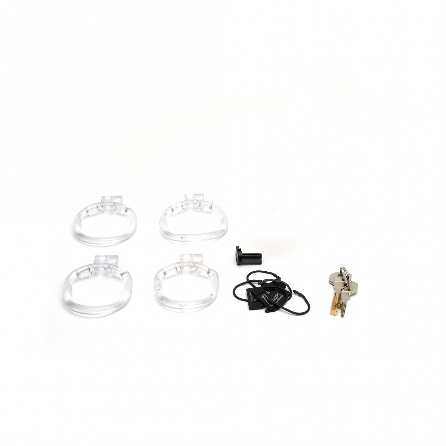 The Guardian (Clear) Chastity Cage by CellMate